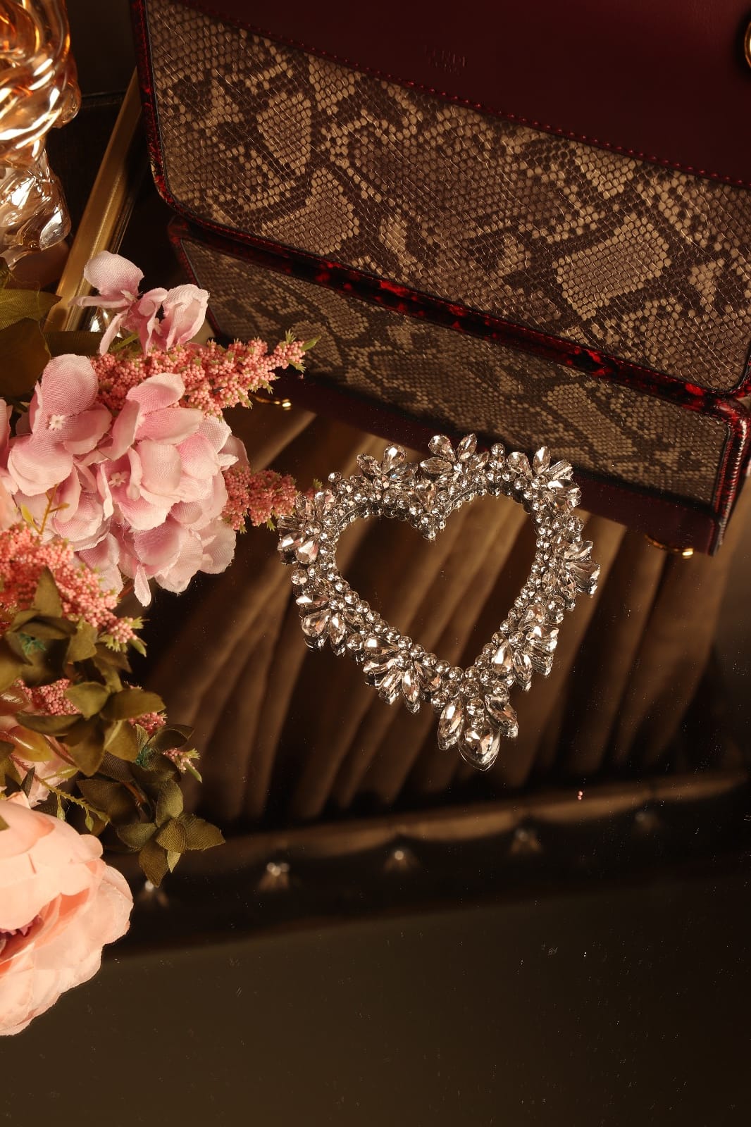 Crystal Heart Elegance